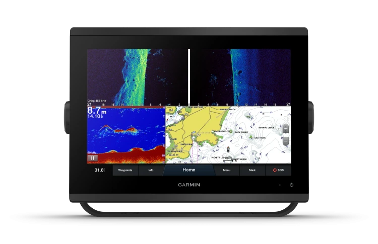 GARMIN GPSMAP 1223xsv – Echosonda 12" GPS CHIRP SideVü ClearVü LiveScope