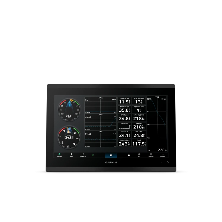 GARMIN GPSMAP 9013xsv – Ploter nawigacyjny 13" 4K GPS xCHIRP SideVü ClearVü BEZ PRZETWORNIKA