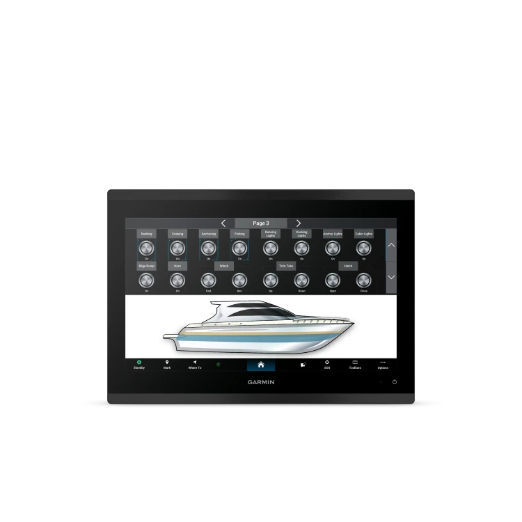 GARMIN GPSMAP 9013xsv – Ploter nawigacyjny 13" 4K GPS xCHIRP SideVü ClearVü BEZ PRZETWORNIKA