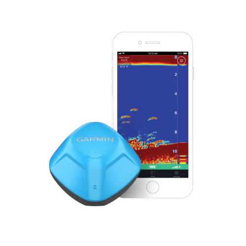 GARMIN STRIKER Cast GPS – bezprzewodowa echosonda do telefonu z GPS i mapami Quickdraw