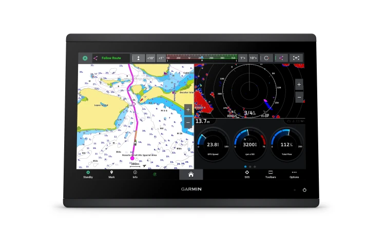 Garmin GPSMAP 1623xsv – Echosonda GPS 16 cali